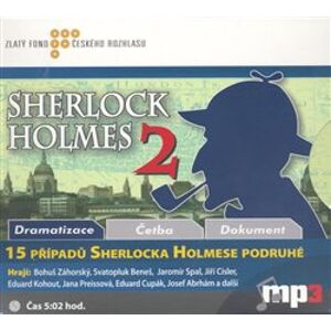 15 případů Sherlocka Holmese podruhé, CD - Arthur Conan Doyle
