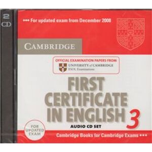 Cambridge First Certificate in English 3 for Updated Exam Audio CDs (1xCD-ROM)
