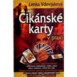 Cikánské karty v praxi. Kniha + 36 karet - Lenka Vdovjaková