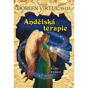 Andělská terapie - kniha a 44 karet - Doreen Virtue