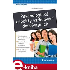 Psychologické aspekty vzdělávání dospívajících - Lenka Krejčová e-kniha