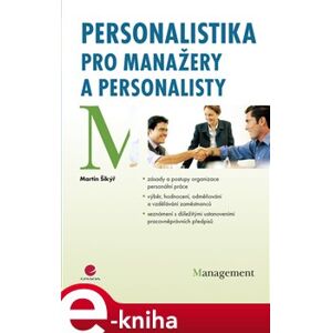 Personalistika pro manažery a personalisty - Martin Šikýř e-kniha