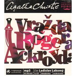 Vražda Rogera Ackroyda, CD - Agatha Christie