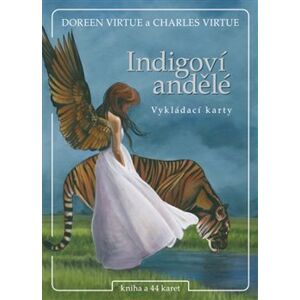 Indigoví andělé. kniha + 44 karet - Doreen Virtue