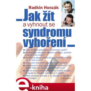 Jak žít a vyhnout se syndromu vyhoření - Radkin Honzák e-kniha