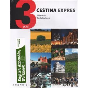 Čeština expres 3 (A2/1) - anglicky + CD - Lída Holá, Pavla Bořilová