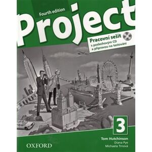 Project 3 Fourth Edition pracovní sešit + audio CD - Tom Hutchinson, M. Trnová, D. Pye