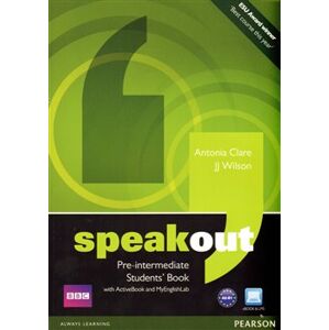 Speakout Pre Intermediate Students&apos; Book with DVD/active Book and MyLab Pack - Antonia Clare, J.J. Wilson