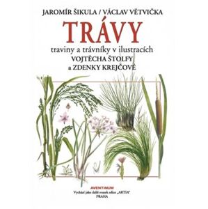 Trávy. traviny a trávníky v ilustracích - Václav Větvička, Jaromír Šikula