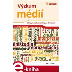 Výzkum médií. Nejužívanější metody a techniky - Renata Sedláková e-kniha