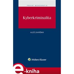 Kyberkriminalita - Aleš Završnik e-kniha