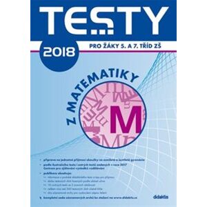 Testy 2018 z matematiky pro žáky 5. a 7. tříd ZŠ