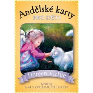 Andělské karty pro děti. Kniha a 44 karet - Doreen Virtue