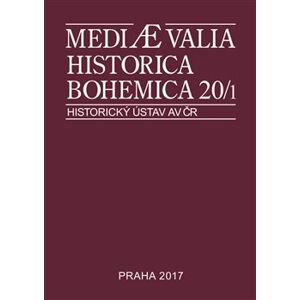 Mediaevalia Historica Bohemica 20/1