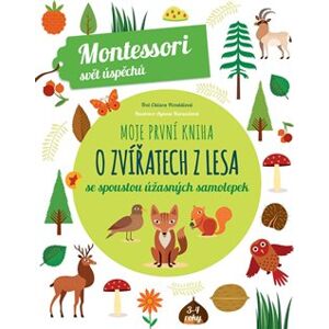 Moje první kniha o zvířátkách z lesa. Montessori se spoustou úžasných samolepek - Chiara Piroddi