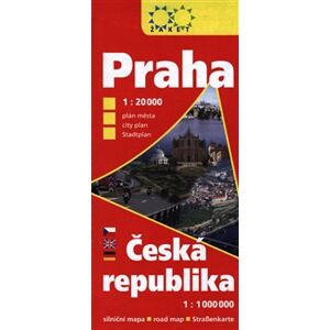 Praha 1:20 000 + Česká republika 1:1 000 000