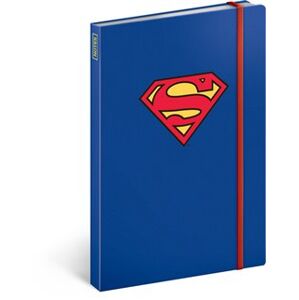 Notes Superman – Symbol, linkovaný. 13 x 21 cm