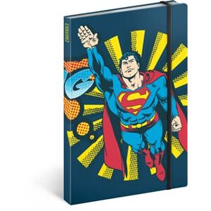 Notes Superman – Bang, linkovaný. 13 x 21 cm