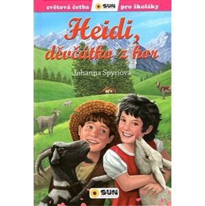 Heidi, děvčátko z hor. zjednodušená četba - Johanna Spyriová