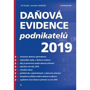 Daňová evidence podnikatelů 2019 - Jiří Dušek, Jaroslav Sedláček