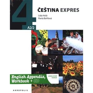 Čeština expres 4 (A2/2) - anglicky + CD - Lída Holá, Pavla Bořilová