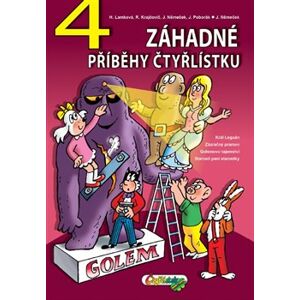 4 záhadné příběhy čtyřlístku - Radim Krajčovič, Hana Lamková, Jiří Poborák
