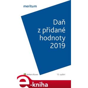 Daň z přidané hodnoty 2019. Meritum - Zdeňka Hušáková