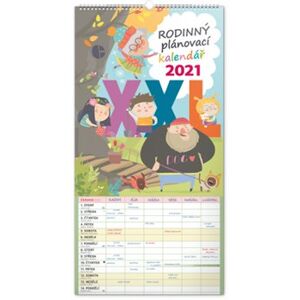 Nástěnný kalendář Rodinný plánovací XXL 2021