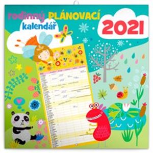 Rodinný plánovací kalendář 2021