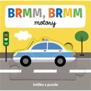 Brmm, Brmm motory - Knížka s puzzle - Beatrice Tinarelli