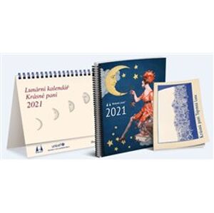 Lunární kalendář Krásné paní s publikací 2021 - Žofie Kanyzová