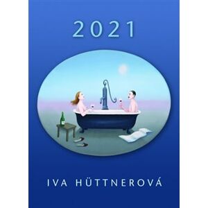 Kalendář 2021 - Iva Hüttnerová - nástěnný - Iva Hüttnerová