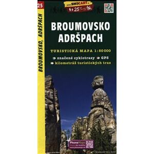 Broumovsko, Adršpach / Turistická mapa SHOCart