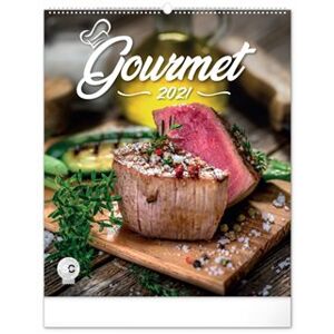Nástěnný kalendář Gourmet 2021, 48 × 56 cm