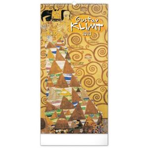 Nástěnný kalendář Gustav Klimt 2021, 33 × 64 cm