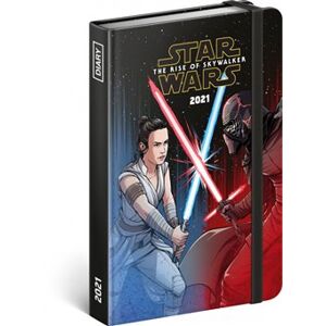 Týdenní diář Star Wars – Battle 2021, 11 × 16 cm