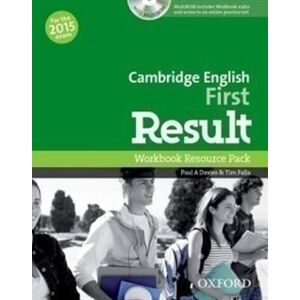 Cambridge English First Result Workbook without Key with Audio CD - Paul A Davies, Tim Falla