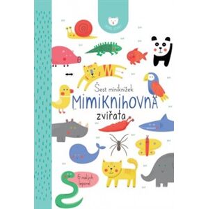 Šest miniknížek - Mimiknihovna zvířata