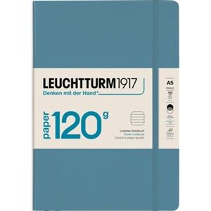 Zápisník Leuchtturm Nordic Blue, 120g Notebook Edition, Medium linkovaný
