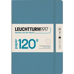 Zápisník Leuchtturm Nordic Blue, 120g Notebook Edition, Medium, 203 p., dotted
