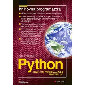 Python - Kompletní příručka jazyka pro verzi 3.10 - Rudolf Pecinovský