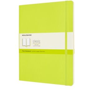 Zápisník Moleskine měkký čistý žlutozelený XL