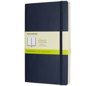 Moleskine Zápisník měkké desky modrý čistý A5 96 listů