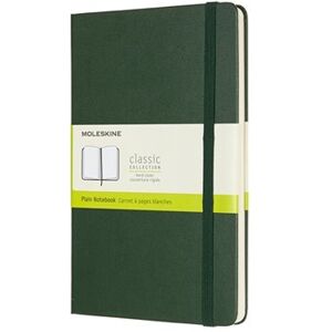 Moleskine zápisník tvrdý čistý - zelený L