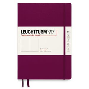 Stylový zápisník Leuchtturm Port Red, Composition (B5), 219 p., čistý