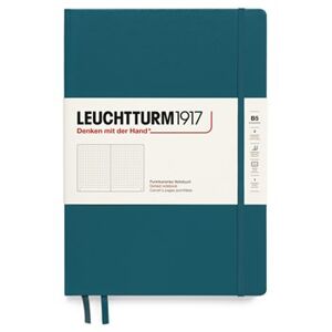 Stylový zápisník Leuchtturm Pacific Green, Composition (B5), 219 p., tečkovaný