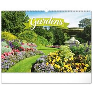 Nástěnný kalendář Zahrady 2023