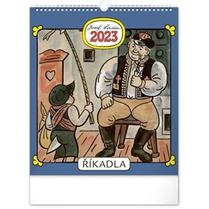 Nástěnný kalendář Josef Lada - Říkadla 2023