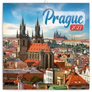 Poznámkový kalendář Praha letní 2023