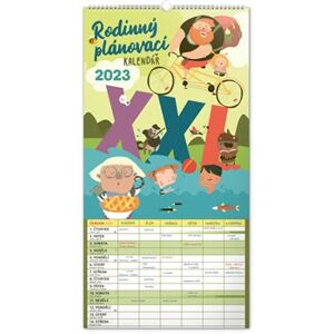 Nástěnný kalendář Rodinný plánovací XXL 2023